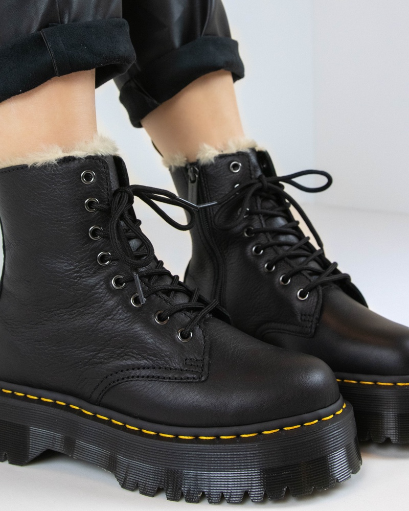 Dr. Martens Jadon Pisa Veterboots  - zwart