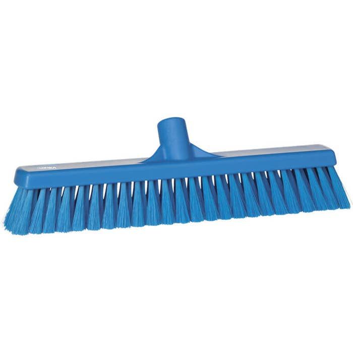 Vikan 31793 Vikan Combi Veger Blauw 410mm vloerveger Hygiëne zachte bezem 41cm blauw (5705020317934)
