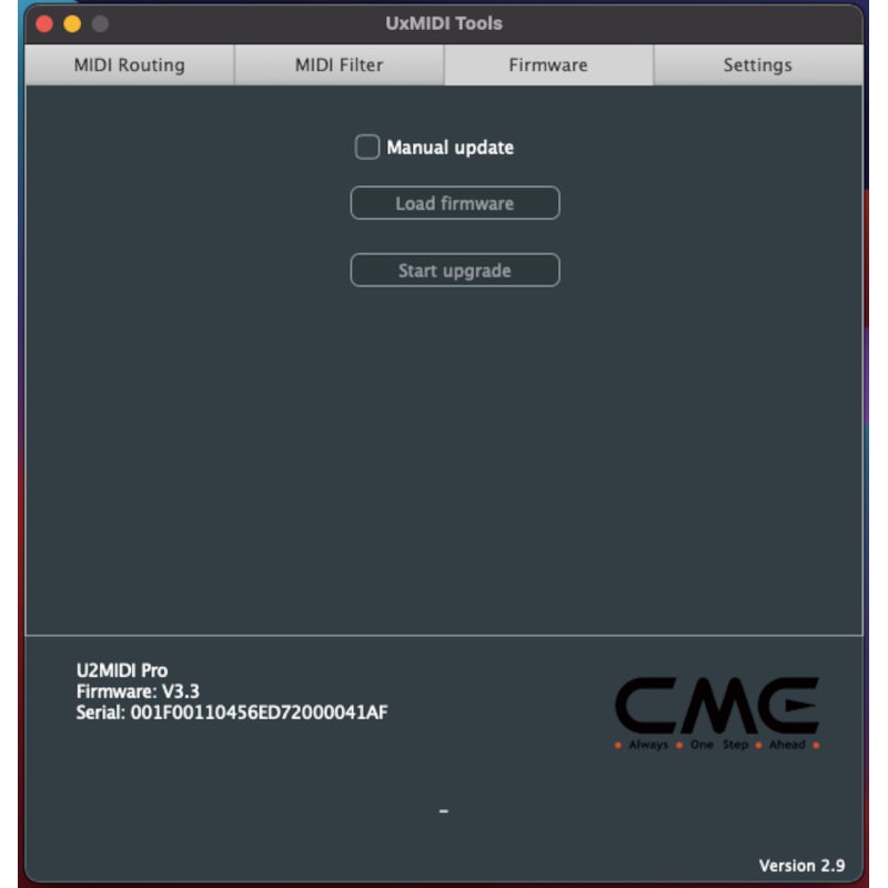 CME U2MIDI Pro MIDI interface
