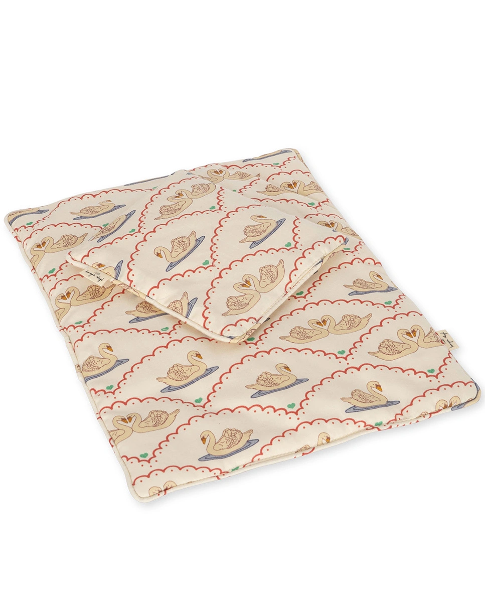 Puppen Bettwäsche SWAN (26x34)