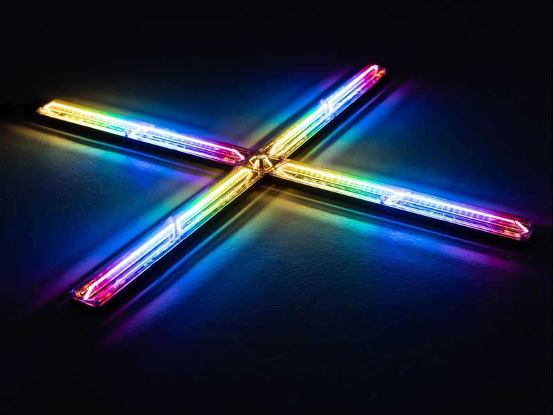 Govee Gaming Wandleuchte, RGBIC, WiFi   BT   Matter LED-Wandleuchte