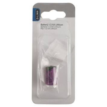 Batterij 1/2 AA Lithium 3.6V 1200mAh
