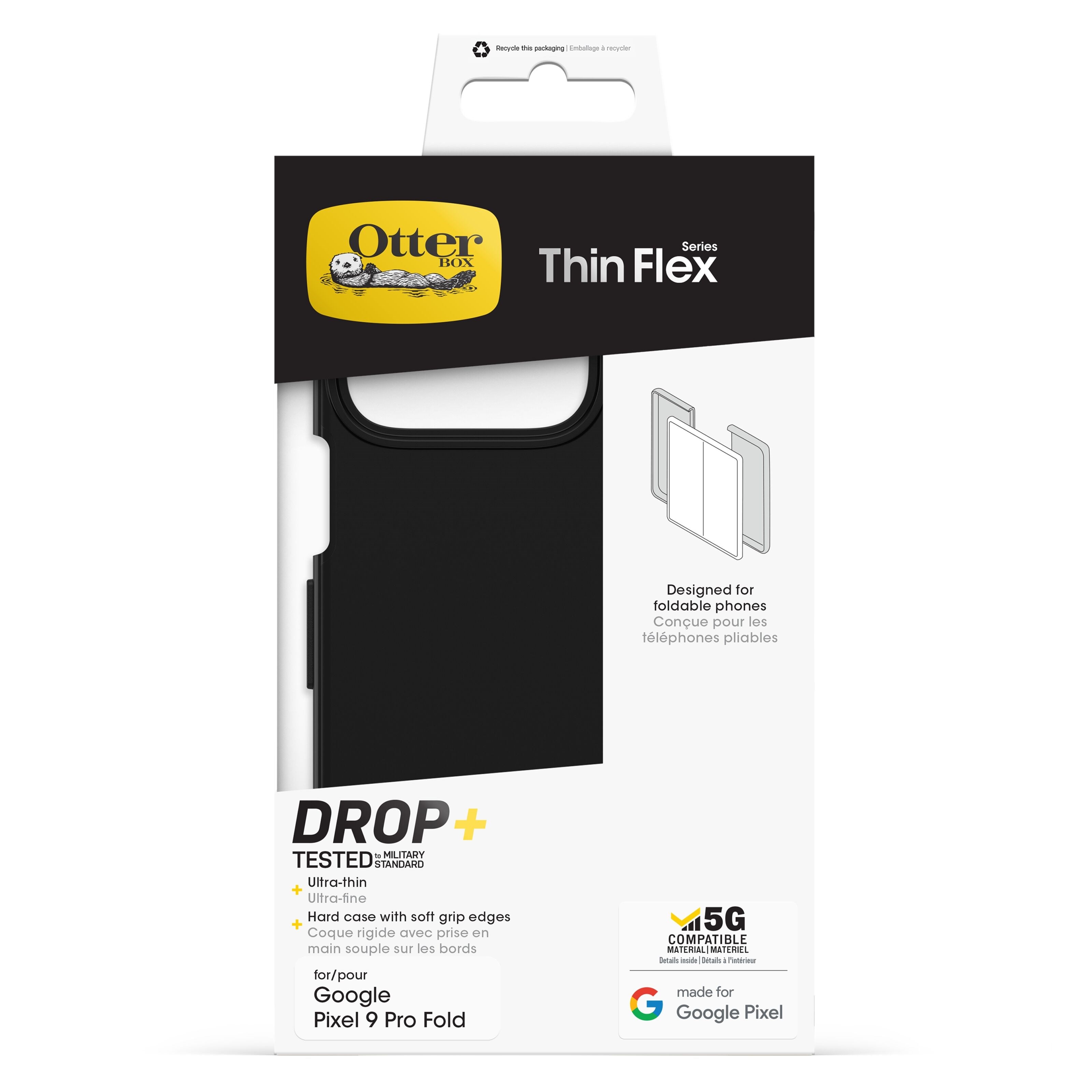 Otterbox Thin Flex 9 Pro Fold Svart