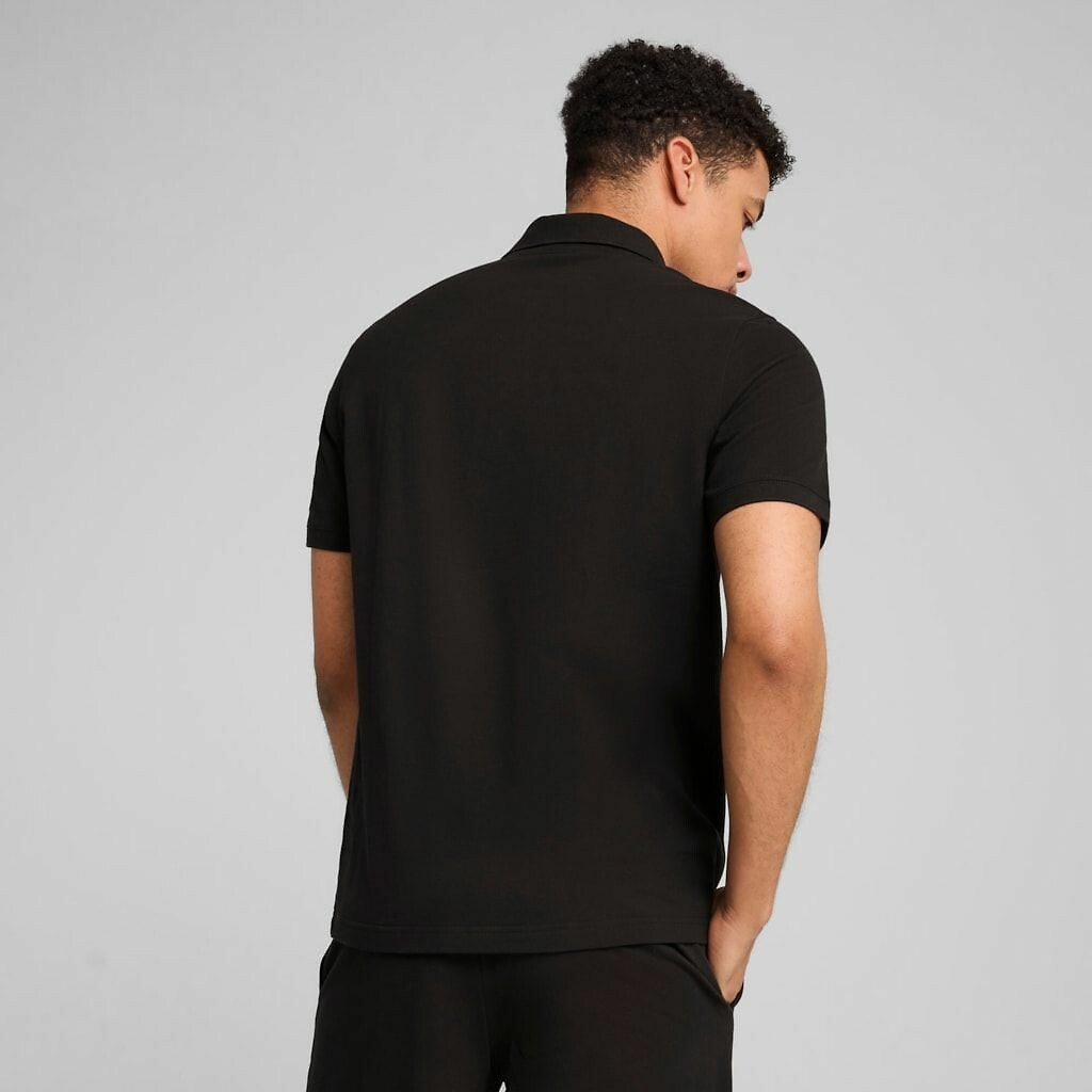 PUMA<br>Polo em algodão piqué essencial