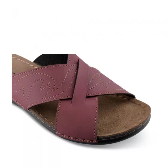 Mules ROUGE EVITA