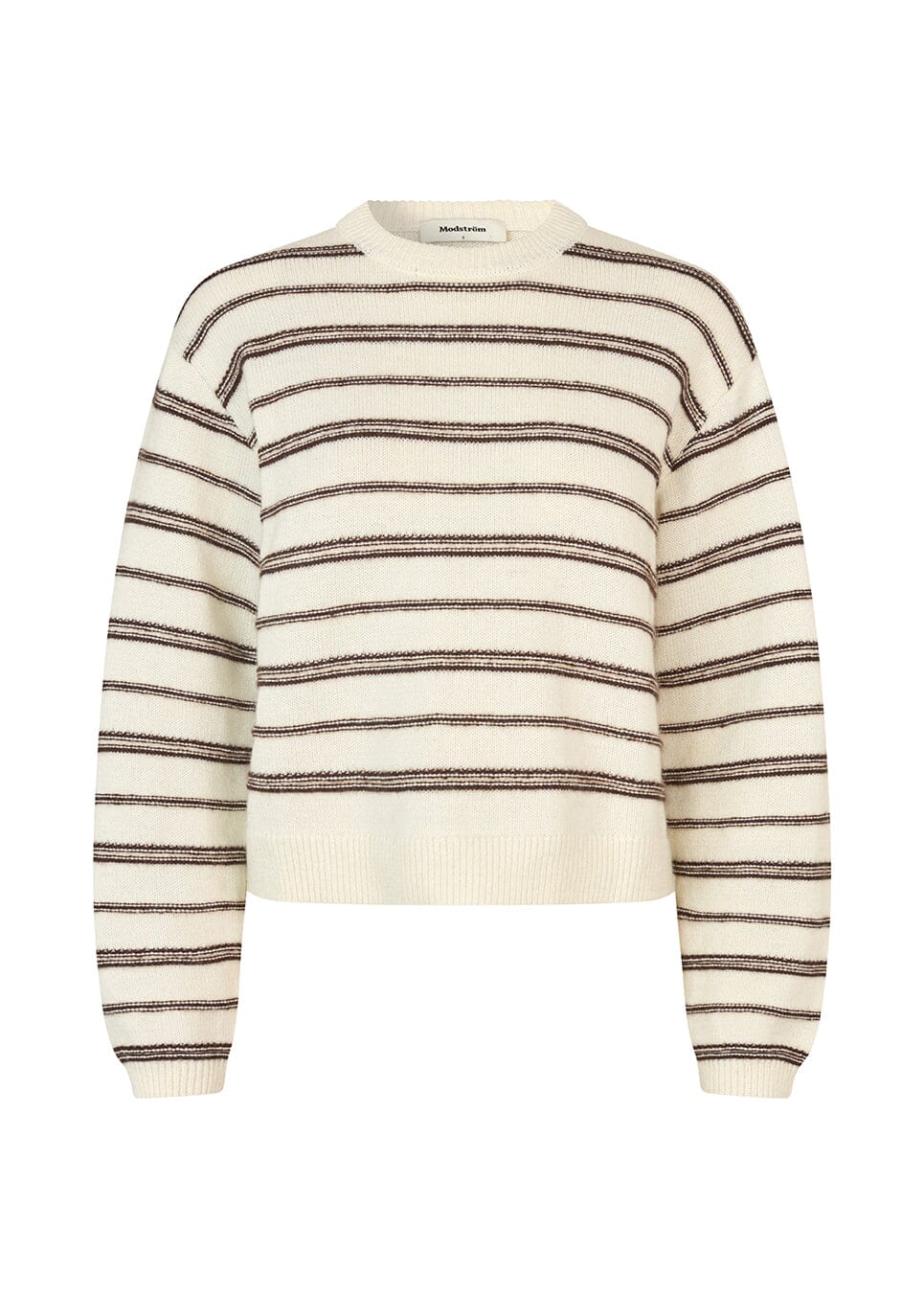 Modström Lineusmd Stripe O-Neck 58003