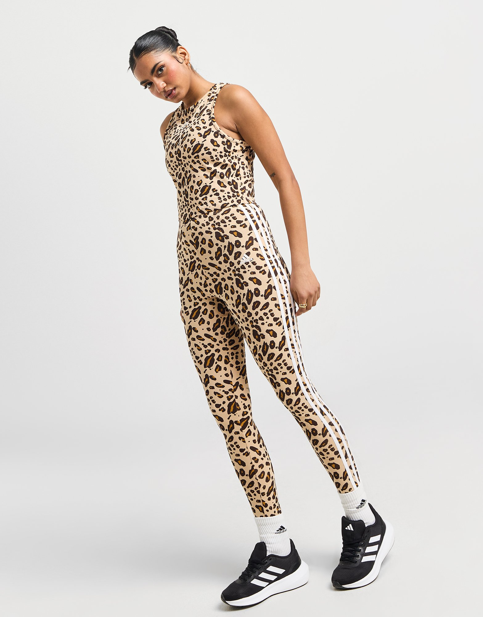 adidas Legging Imprimé Léopard Femme