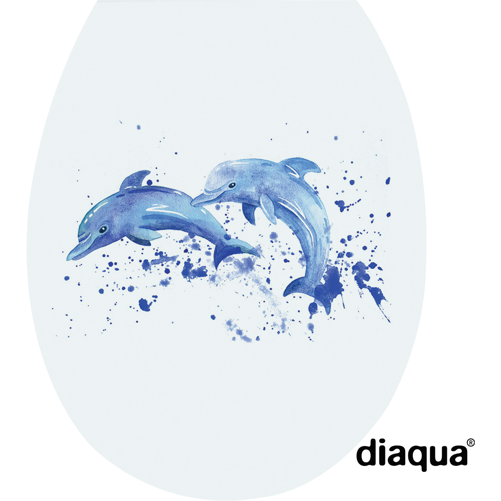 WC Sitz Basilea Slow Down DPlast Delfin