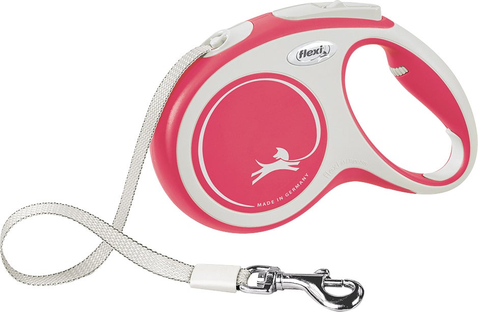 Flexi rollijn New Comfort tape M rood 5 m