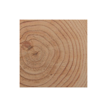 Tuinpaal vierkant Douglas fijnbezaagd ca. 15 x 15 cm, lengte ca. 300 cm