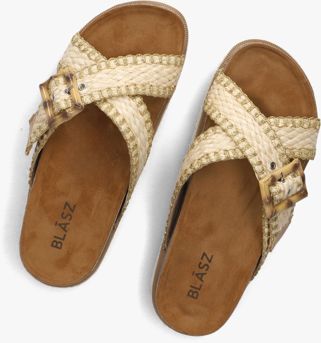 beige blasz slippers 0663-3
