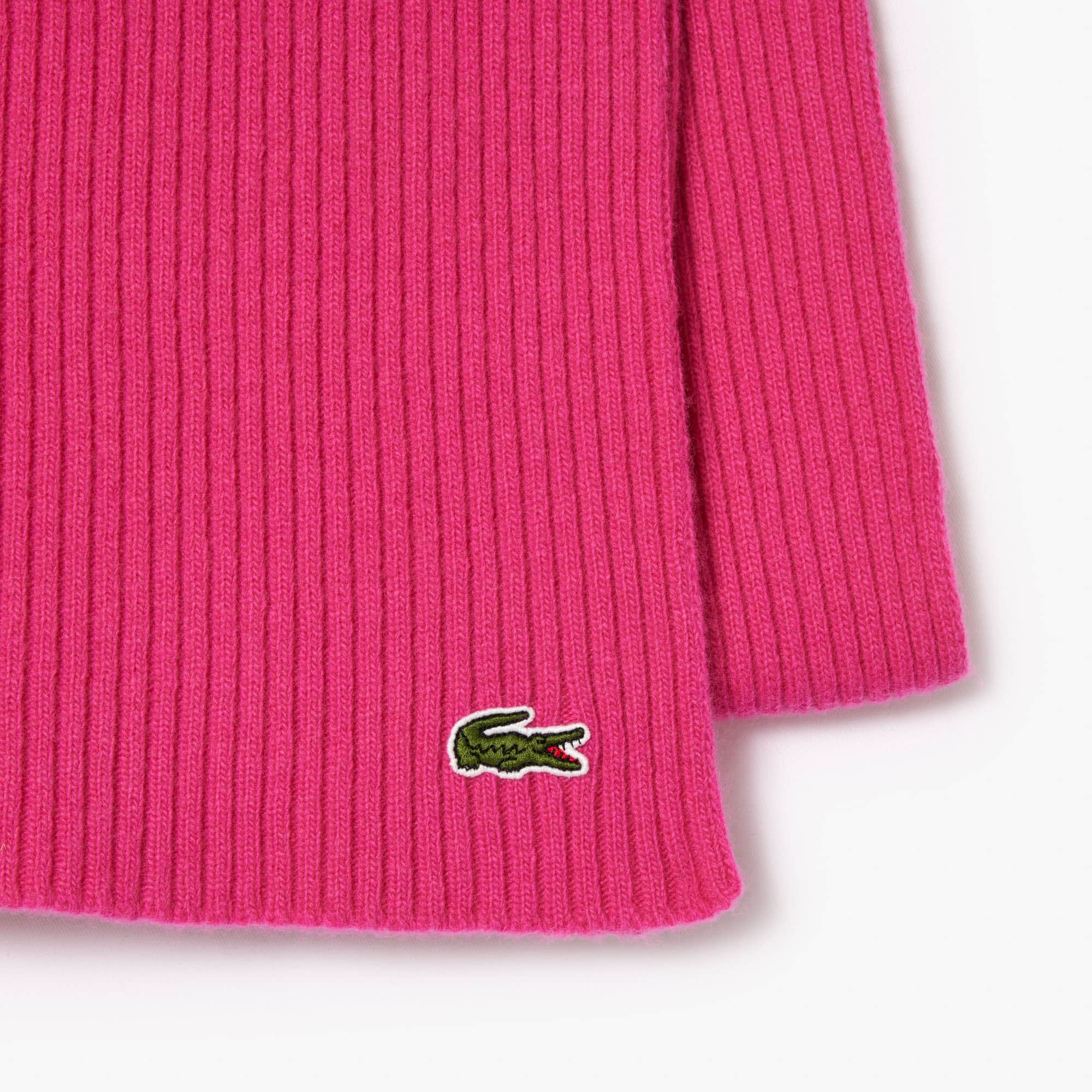 Unisex LACOSTE Wollschal Schals & Handschuhe - Rosa - Lacoste - Unisex