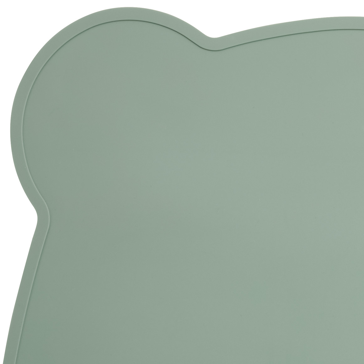 Topomini Pure Collection Silikon-Platzset in Bärchenform salbei