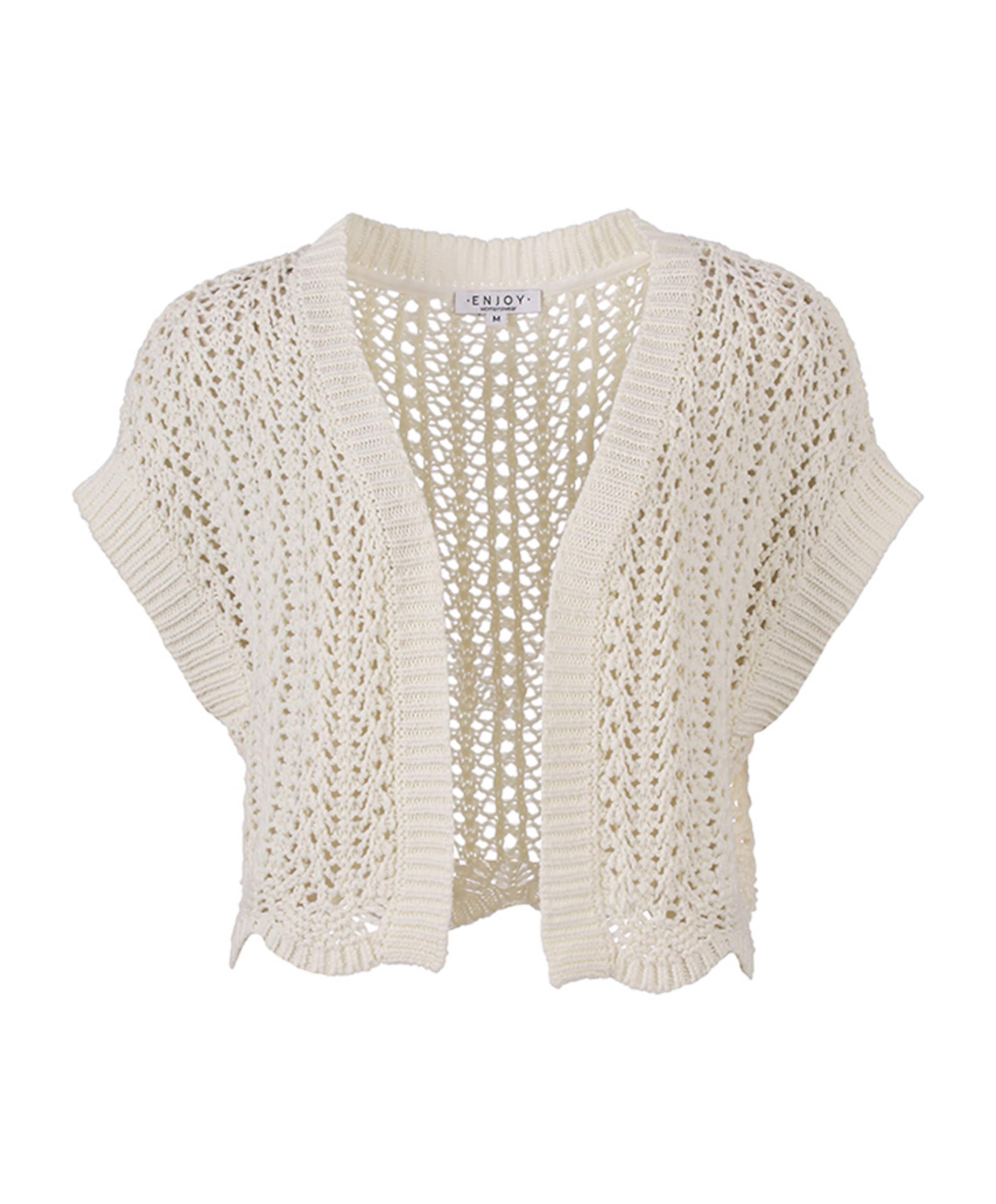 Enjoy Dames vest ecru