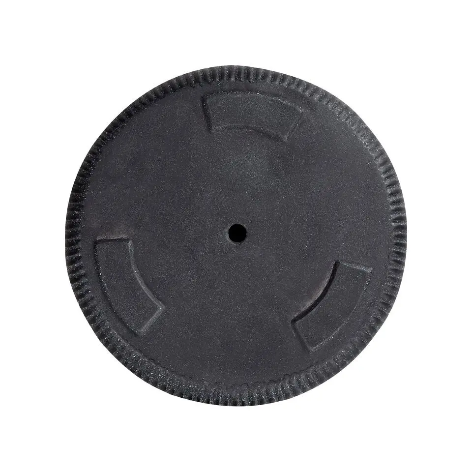 OREOI - Bloempot - Grafietgrijs - 45 x 45 x 45 cm - Kleivezel