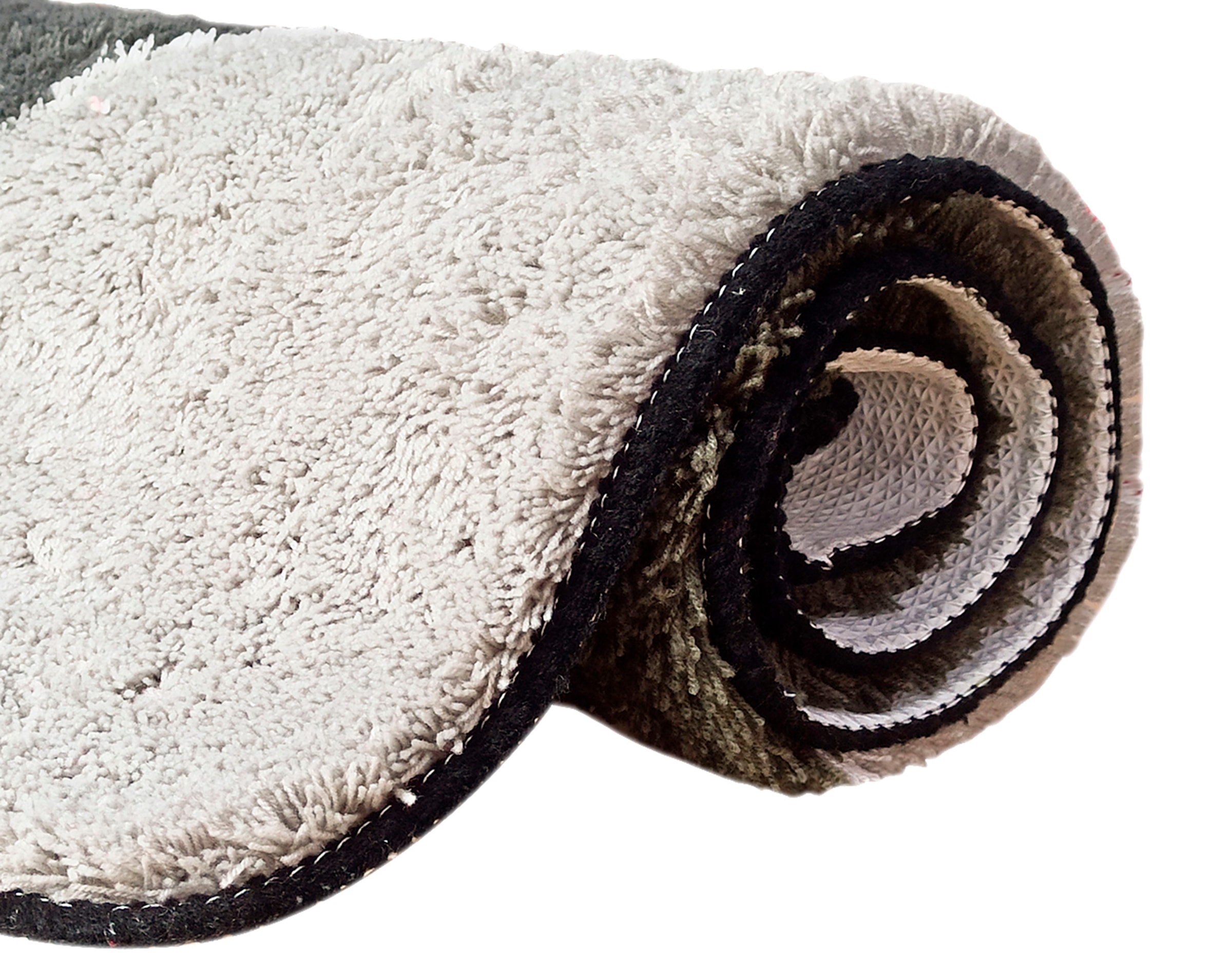my home Badematte »Magnus, Badvorleger, Badezimmer Teppich« mehrfarbig, Badteppich, Badematten auch als 2 teiliges Set & rund