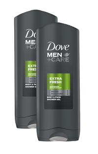 Dove Men  Care Extra Fresh Douchegel Duo 2x250ML