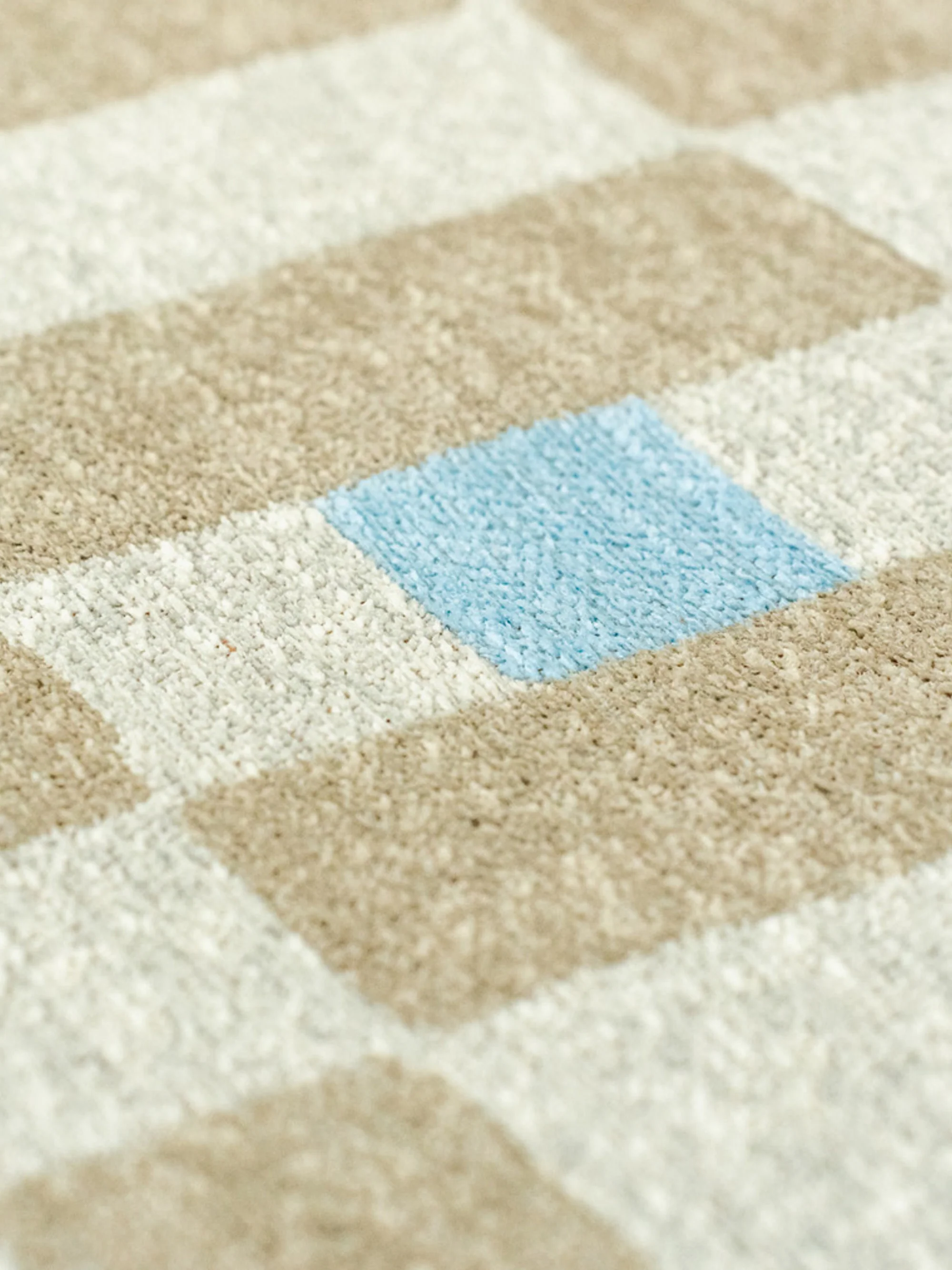 Wasbaar jacquard in- & outdoor vloerkleed Chess
