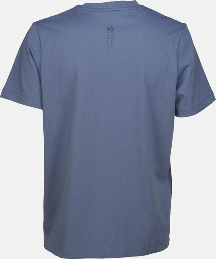 Organic Cotton Tee Herre 40/Dusk Blue