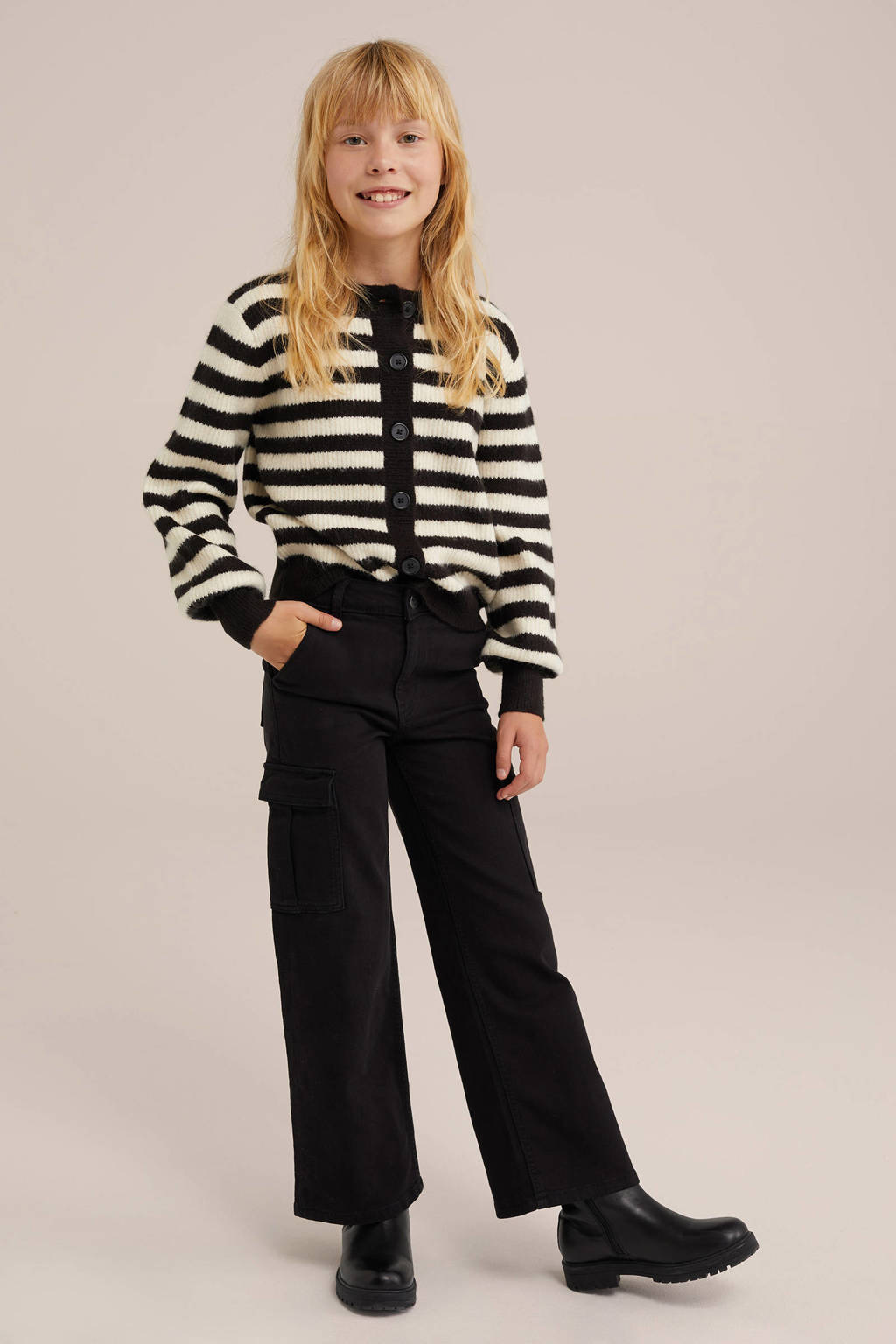 WE Fashion high waist loose fit jeans