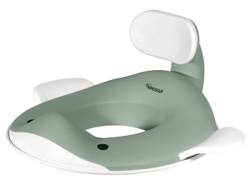 Kindsgut Toilettensitz Wal Pistazie Toilettensitz für Kinder