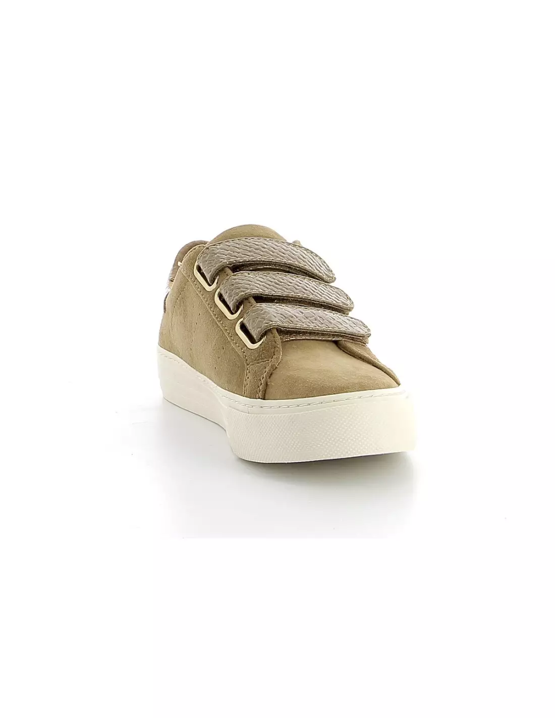NO NAME ARCADE STRAPS - Baskets Camel