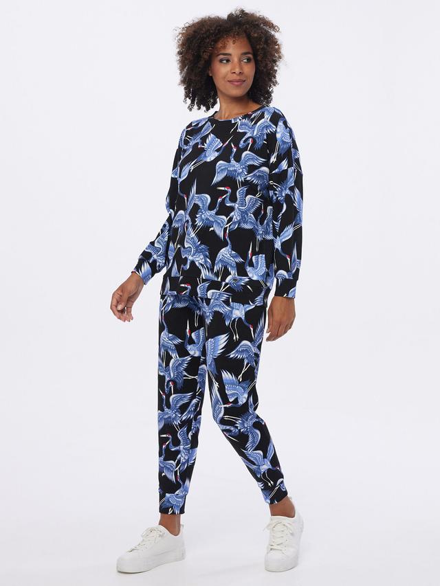 Sweatshirt Blue Birds