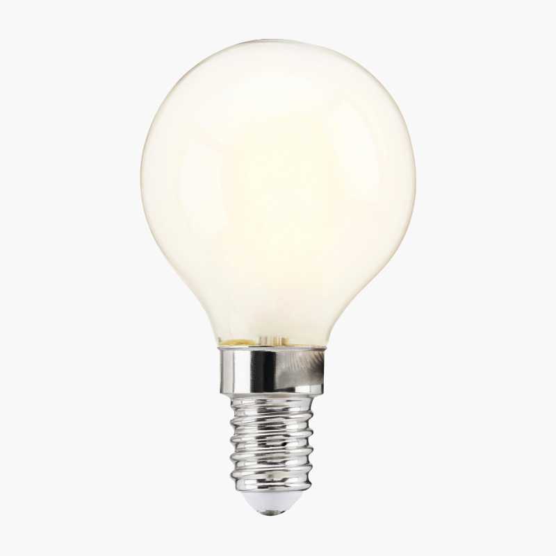 Rund lyspære, E14 250 lm, 2700 K