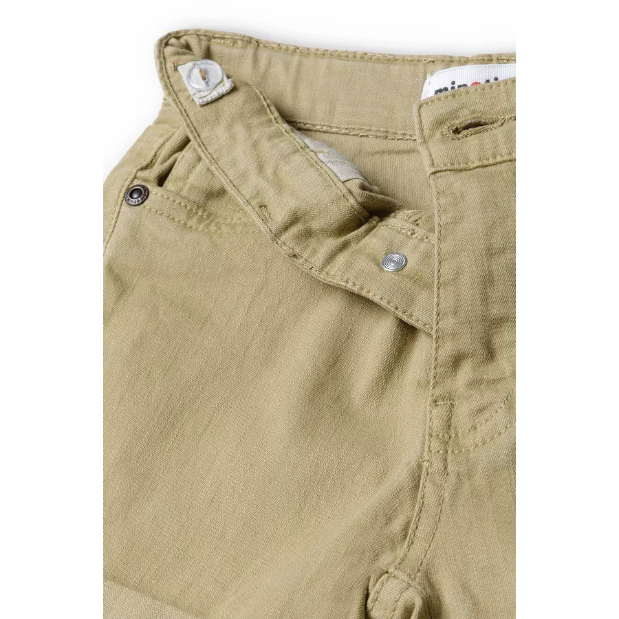 MINOTI Twillshorts Ockerbraun