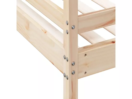Lit superposé 90x200-140x200 bois de pin massif