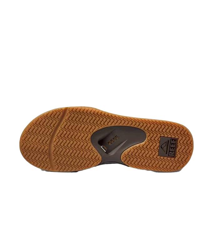 Reef Men Fanning Brown/Gum Teenslippers