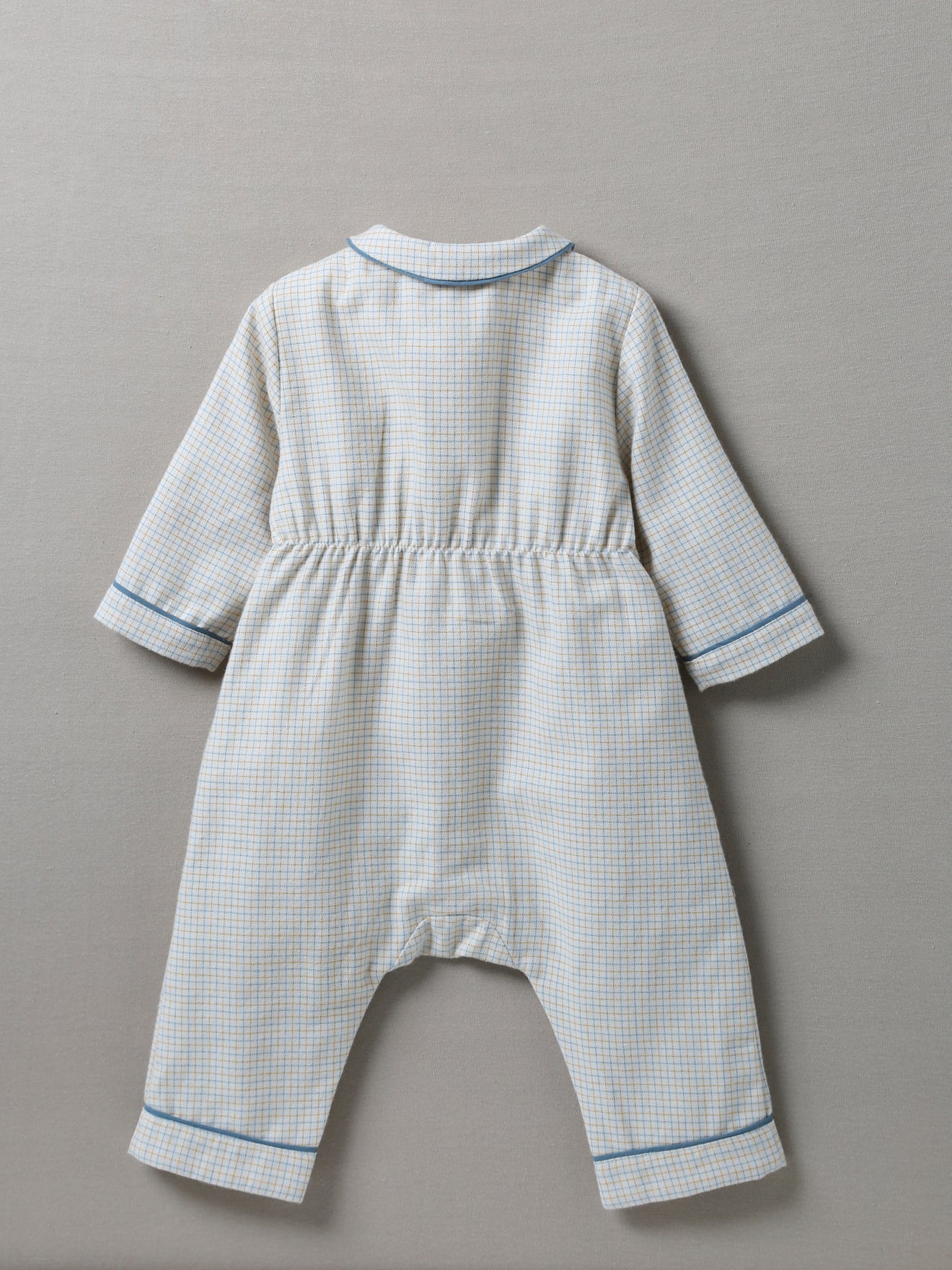 Pyjama grand-père Bébé à carreaux