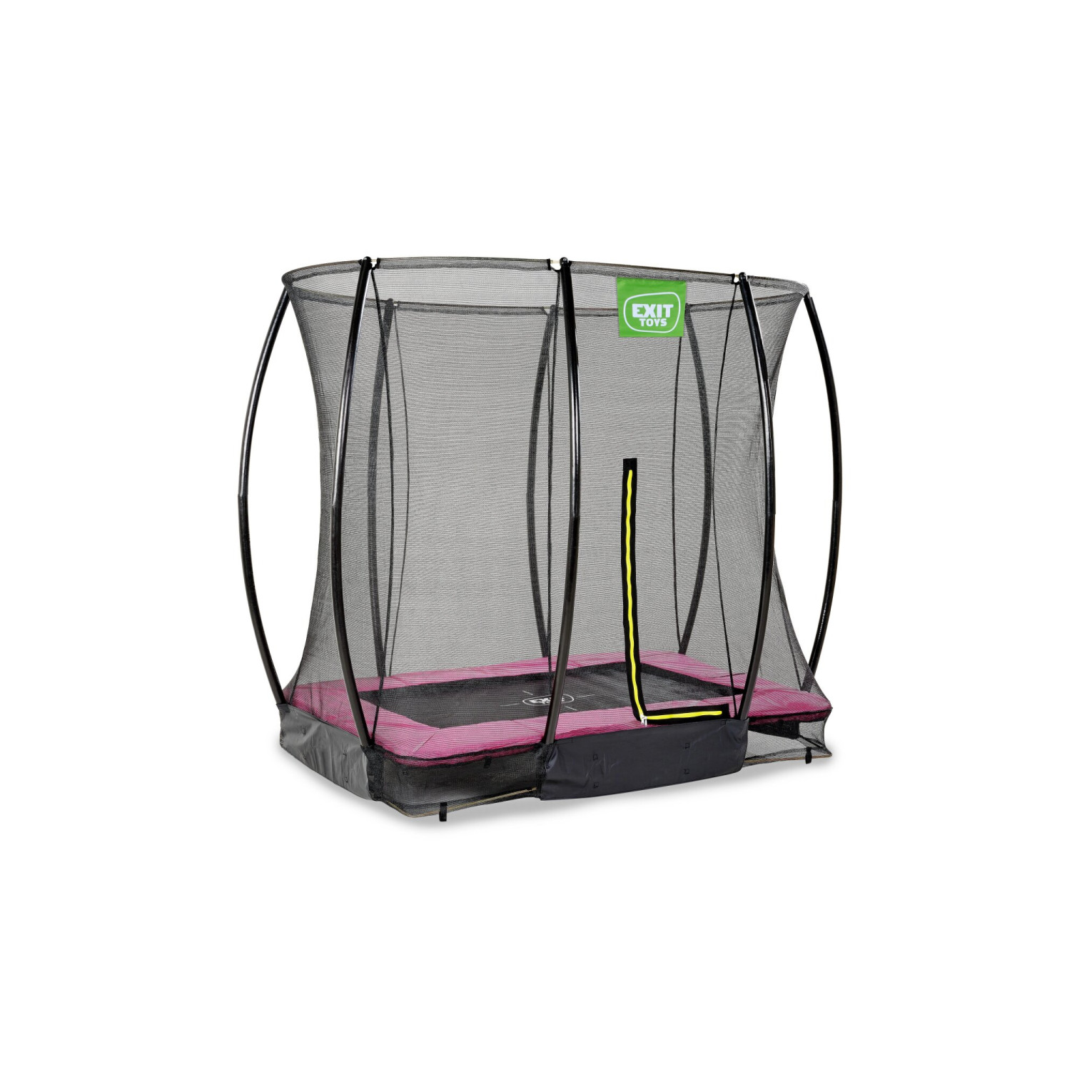 EXIT Silhouette inground trampoline 153x214cm met veiligheid