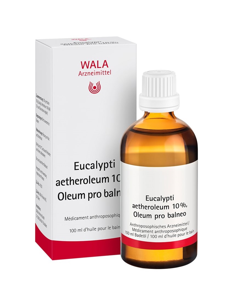 WALA Eucalypti aetheroleum 10 %<br>100 ml, Öl, Oleum pro balneo