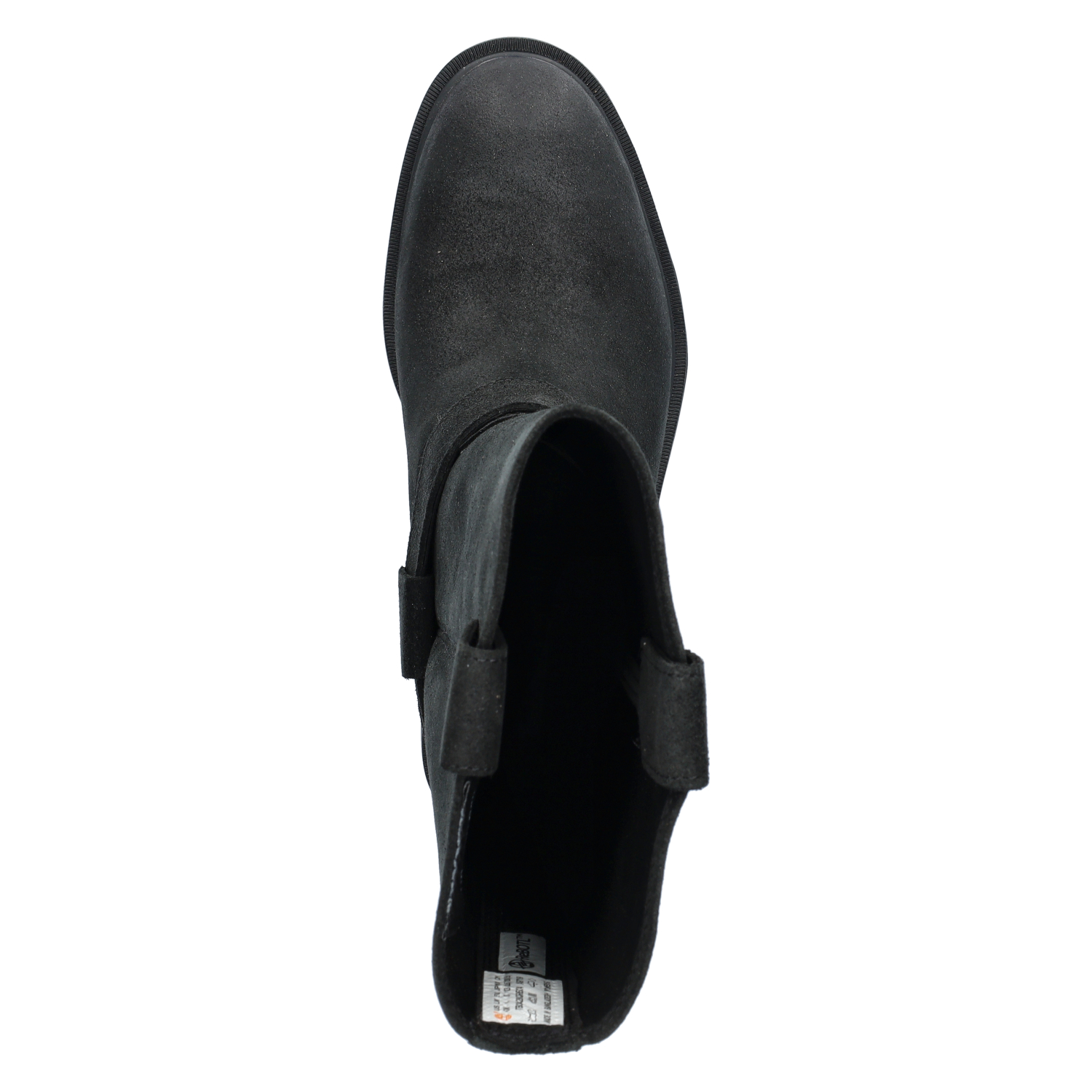 Tall Pull On dames bikerboot Timberland Zwart