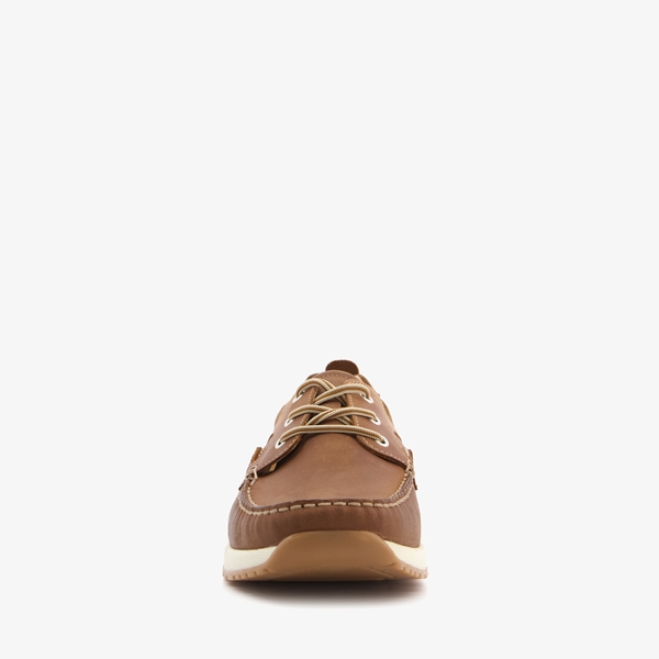 Van Beers leren heren veterschoenen bruin