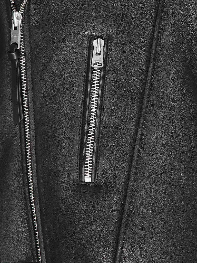 ALLSAINTS Lederjacke XENA schwarz