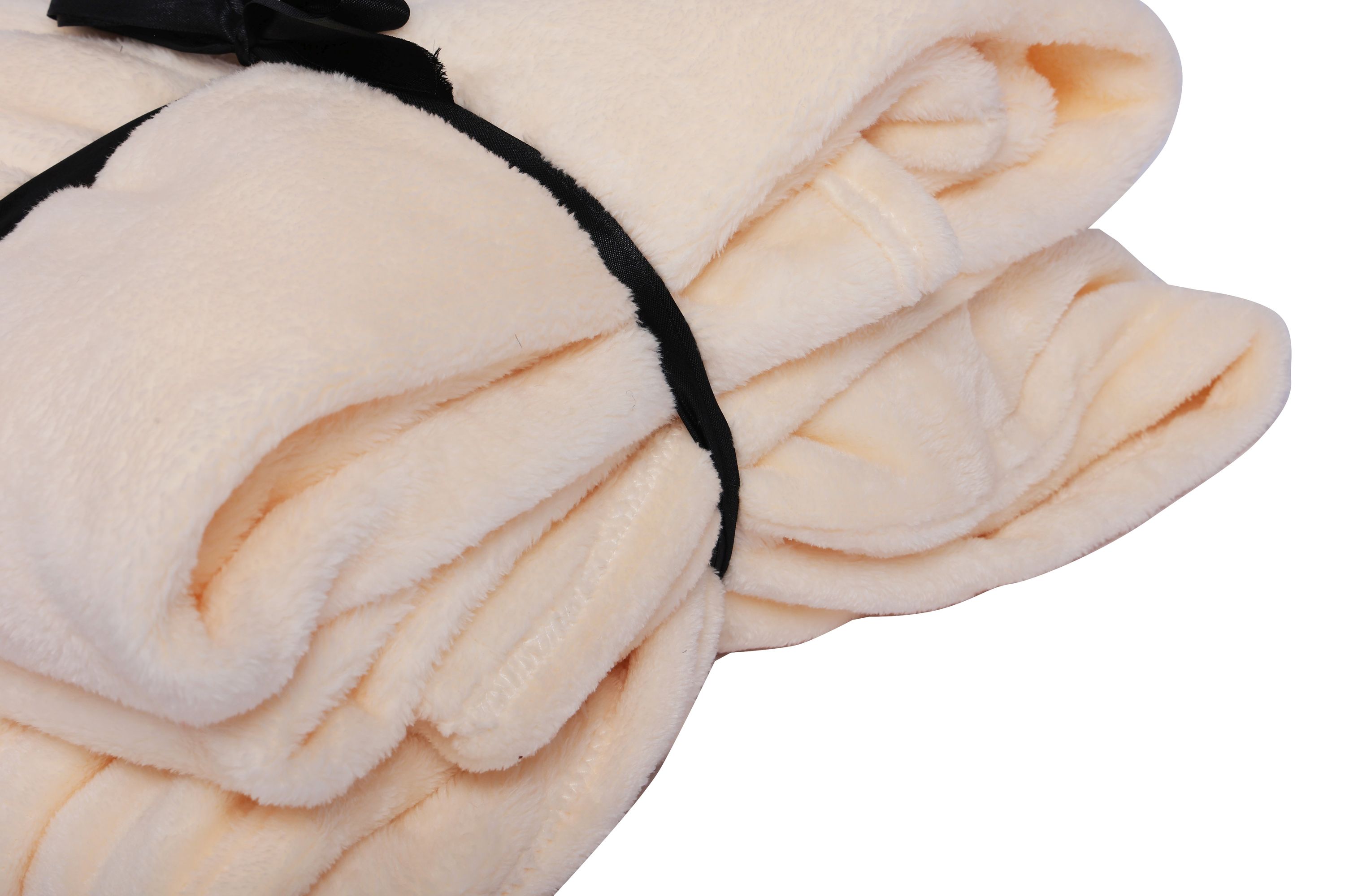Kuscheldecke 220 x 240 cm creme