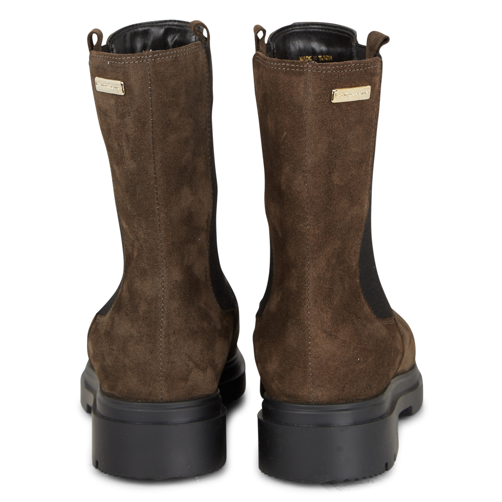 SLAM - Bottines chelsea en cuir velours | Vert