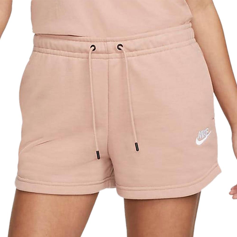 Nike Short Rose Femme Nike French Terry