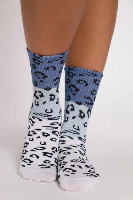 Tennissocken, Leoprint