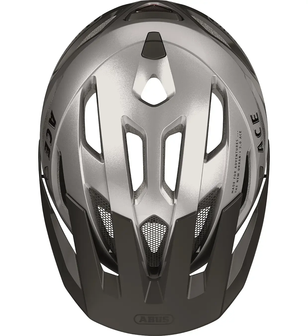 Abus Urban-I 3.0 ACE Fietshelm Zilver
