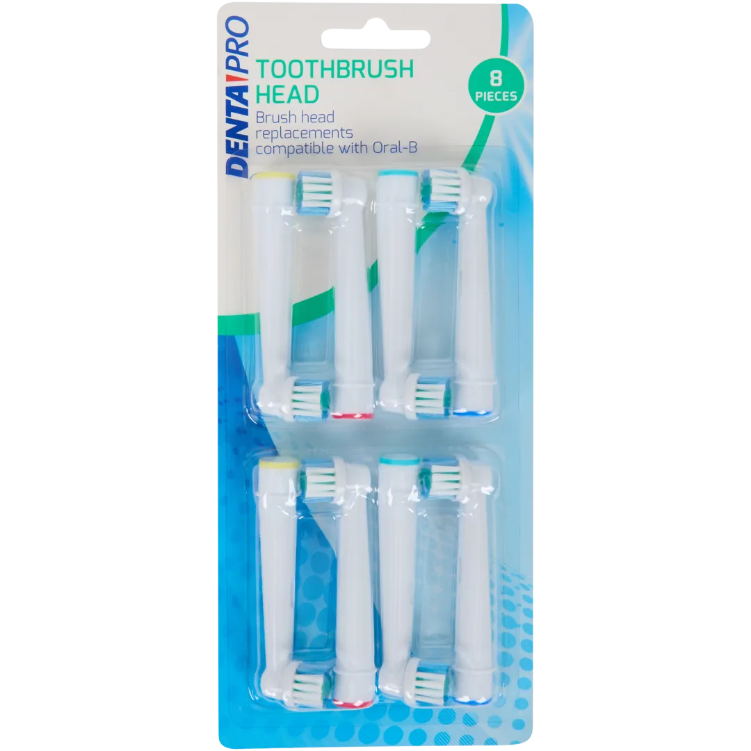 Dentapro opzetborstels 8 stuks
