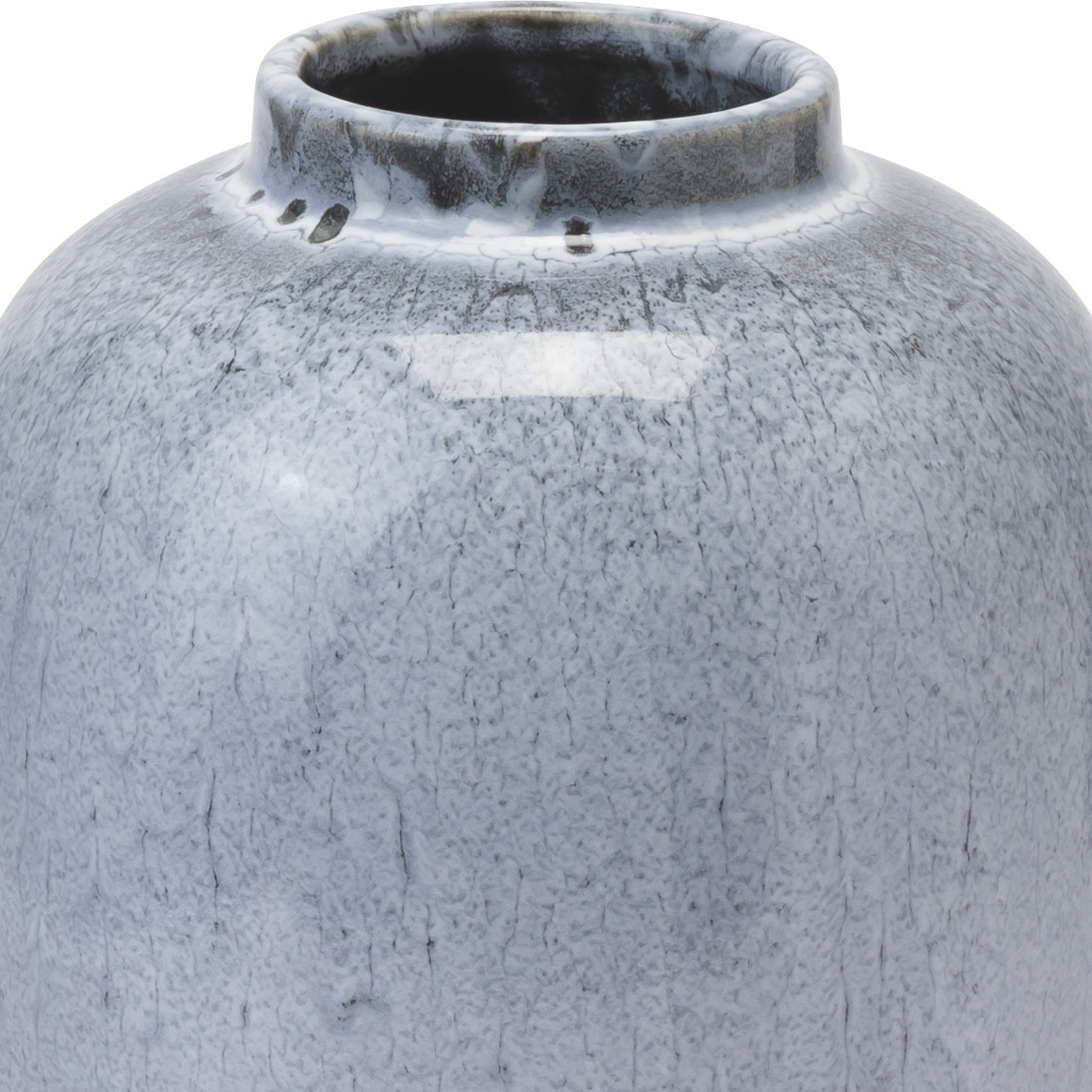 My Home Vase in bauchiger Form hellblau