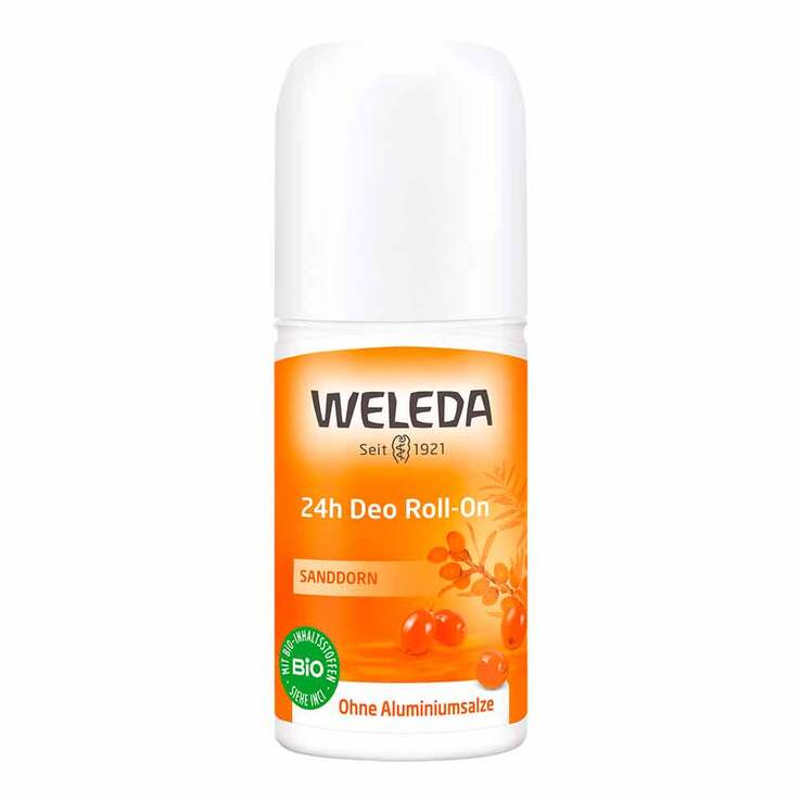 Weleda Sanddorn 24h Deo Roll-on, 50 ml