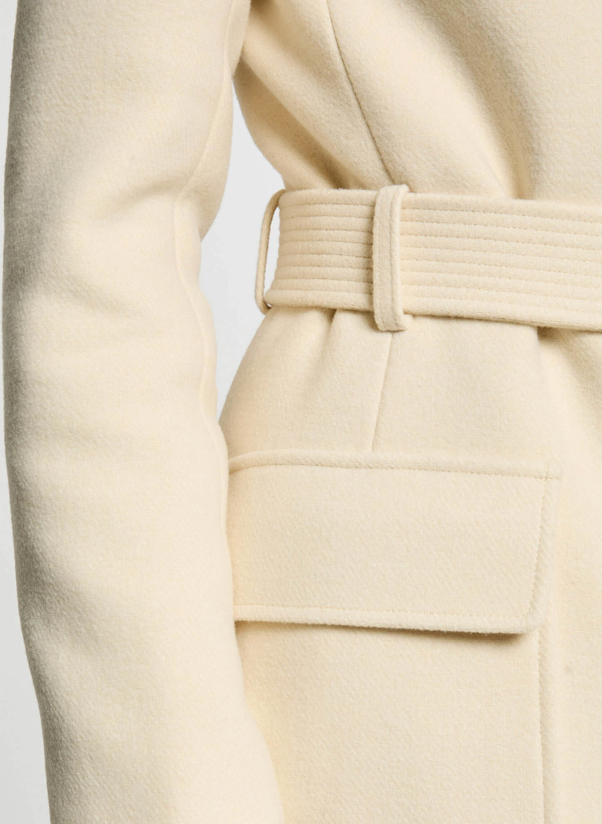 GANASH - Manteau long ceinturé | Beige