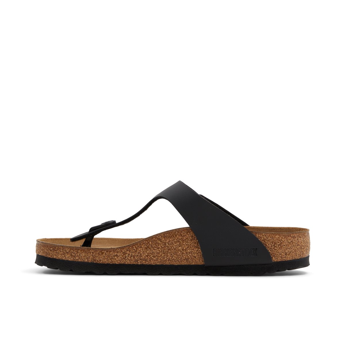 BIRKENSTOCK-Gizeh-Tongs sandales à talon plat - Talon plat - Noir