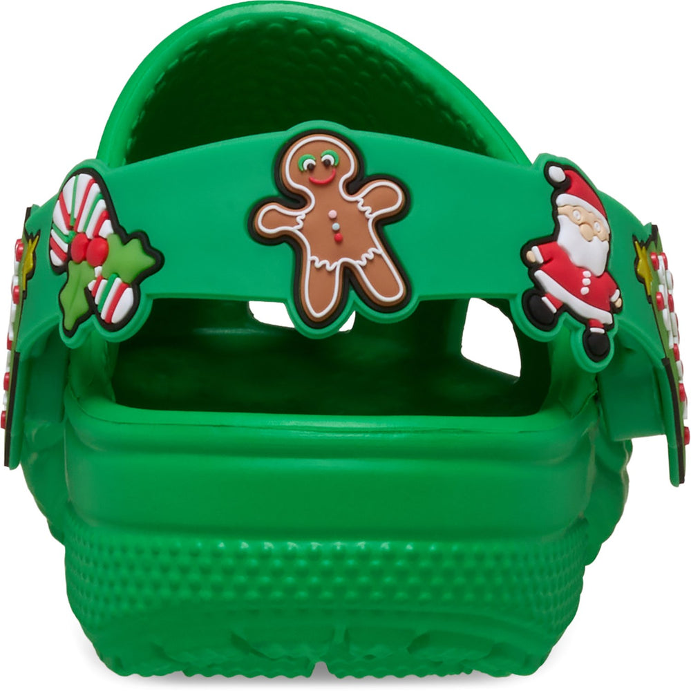 Køb Crocs Grass Green Classic Holiday Icons Lights