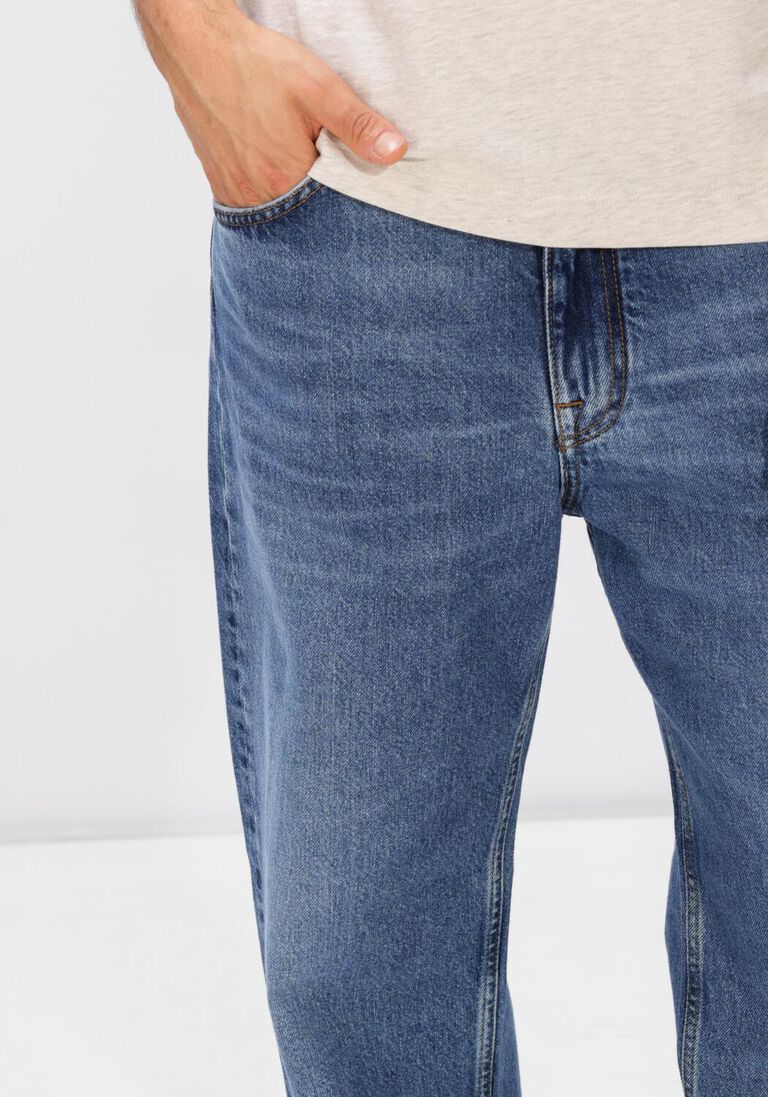 blauwe nn.07 straight leg jeans otis 1882