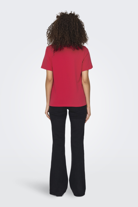 Jacqueline de Yong rode dames t-shirt